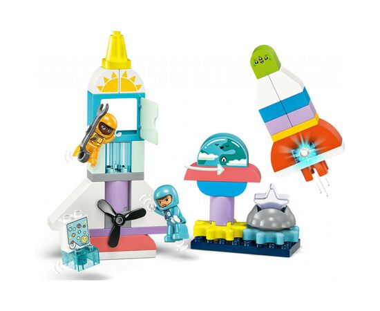 Конструктор LEGO DUPLO Town Пригоди на космічному шатлі 3-в-1 58 деталей (10422), зображення 4 Конструктор LEGO DUPLO Town Пригоди на космічному шатлі 3-в-1 58 деталей (10422), зображення 4