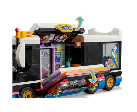 Конструктор LEGO Friends Автобус для музыкального тура поп-звезды 845 деталей (42619), изображение 4 Конструктор LEGO Friends Автобус для музыкального тура поп-звезды 845 деталей (42619), изображение 4