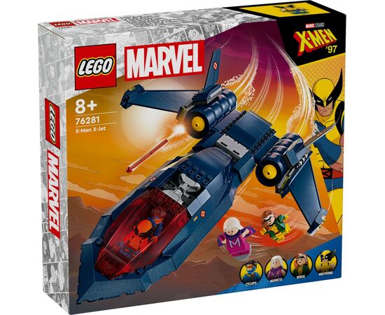 Конструктор LEGO Super Heroes X-Jet Людей Ікс 359 деталей (76281)