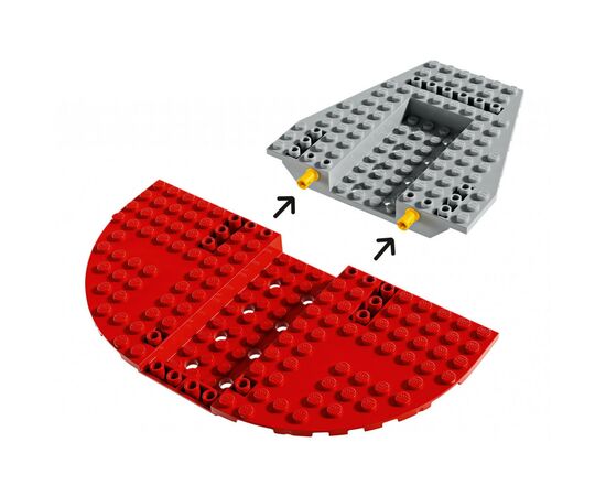 Конструктор LEGO Star Wars Багряный огненный ястреб 136 деталей (75384), изображение 3 Конструктор LEGO Star Wars Багряный огненный ястреб 136 деталей (75384), изображение 3