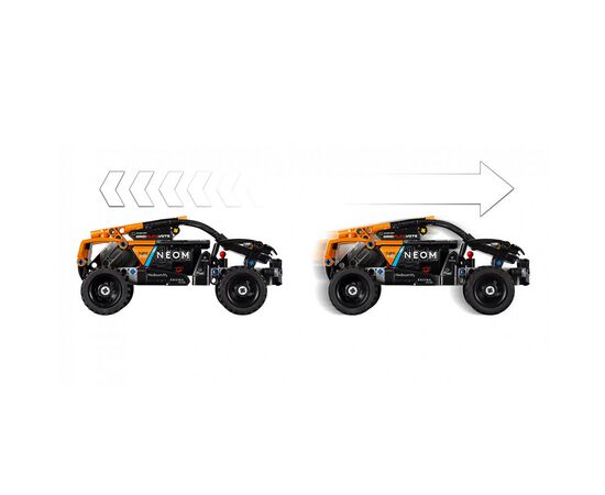 Конструктор LEGO Technic Автомобиль для гонок NEOM McLaren Extreme E 252 деталей (42166), изображение 3 Конструктор LEGO Technic Автомобиль для гонок NEOM McLaren Extreme E 252 деталей (42166), изображение 3