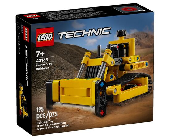 Конструктор LEGO Technic Сверхмощный бульдозер 195 деталей (42163)