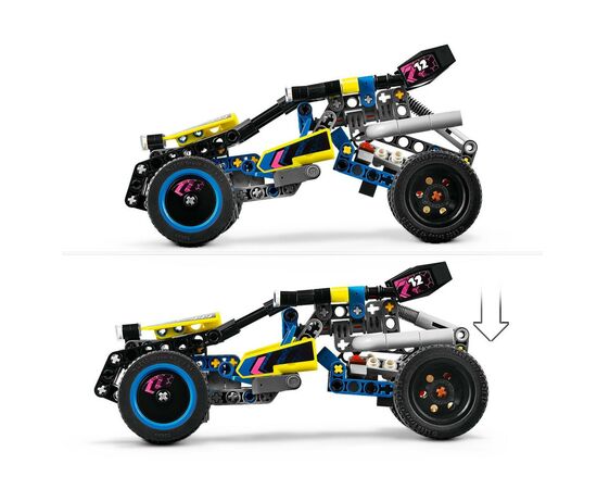 Конструктор LEGO Technic Позашляховик багі для перегонів 219 деталей (42164), зображення 6 Конструктор LEGO Technic Позашляховик багі для перегонів 219 деталей (42164), зображення 6