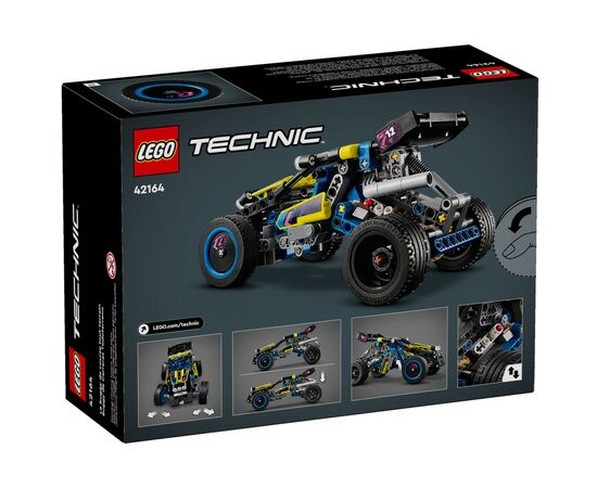 Конструктор LEGO Technic Позашляховик багі для перегонів 219 деталей (42164), зображення 7 Конструктор LEGO Technic Позашляховик багі для перегонів 219 деталей (42164), зображення 7