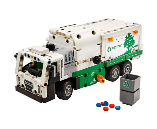 Конструктор LEGO Technic Мусоровоз Mack LR Electric 503 деталей (42167), изображение 2 Конструктор LEGO Technic Мусоровоз Mack LR Electric 503 деталей (42167), изображение 2