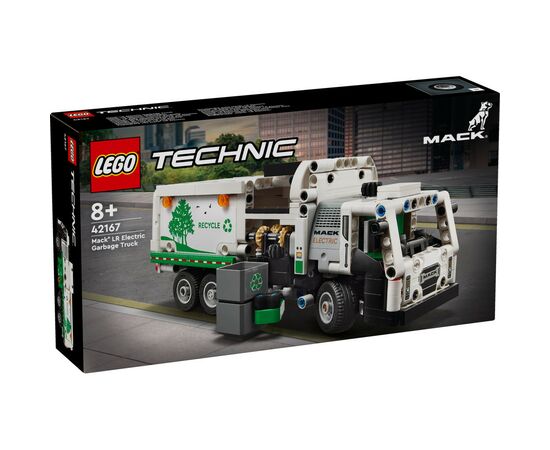 Конструктор LEGO Technic Мусоровоз Mack LR Electric 503 деталей (42167)