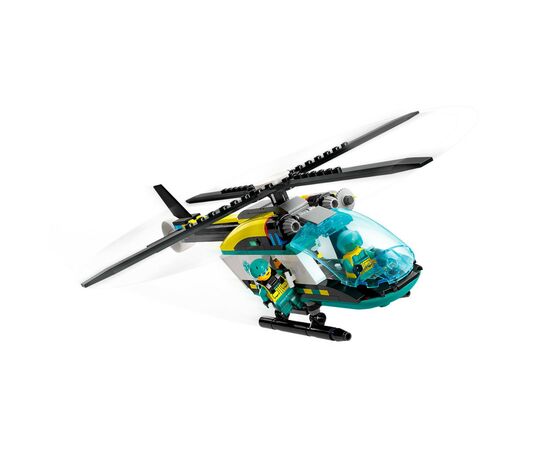 Конструктор LEGO City Гелікоптер аварійно-рятувальної служби 226 деталей (60405), зображення 4 Конструктор LEGO City Гелікоптер аварійно-рятувальної служби 226 деталей (60405), зображення 4