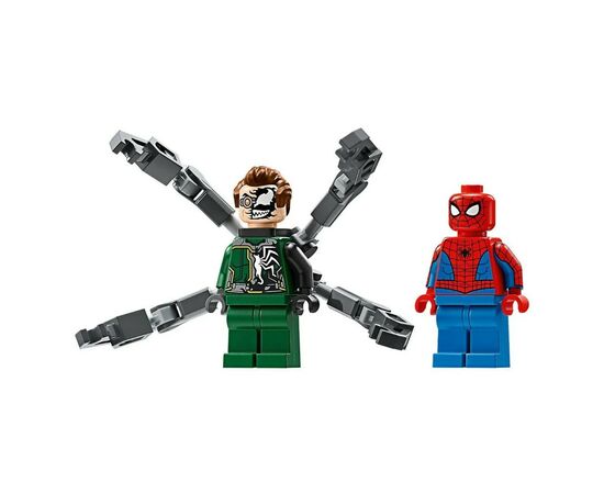 Конструктор LEGO Super Heroes Погоня на мотоциклах Людина-Павук vs. Доктор Восьминіг 77 деталей (76275), зображення 4 Конструктор LEGO Super Heroes Погоня на мотоциклах Людина-Павук vs. Доктор Восьминіг 77 деталей (76275), зображення 4