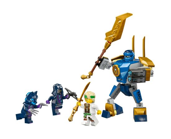 Конструктор LEGO NINJAGO Боевой набор робота Джея 78 деталей (71805), изображение 2 Конструктор LEGO NINJAGO Боевой набор робота Джея 78 деталей (71805), изображение 2