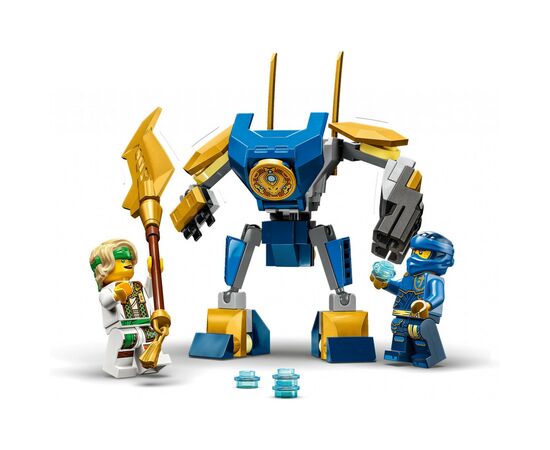 Конструктор LEGO NINJAGO Боевой набор робота Джея 78 деталей (71805), изображение 3 Конструктор LEGO NINJAGO Боевой набор робота Джея 78 деталей (71805), изображение 3