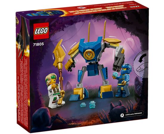 Конструктор LEGO NINJAGO Боевой набор робота Джея 78 деталей (71805), изображение 5 Конструктор LEGO NINJAGO Боевой набор робота Джея 78 деталей (71805), изображение 5