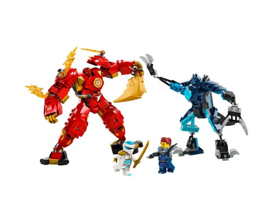 Конструктор LEGO NINJAGO Робот огненной стихии Кая 322 деталей (71808), изображение 2 Конструктор LEGO NINJAGO Робот огненной стихии Кая 322 деталей (71808), изображение 2
