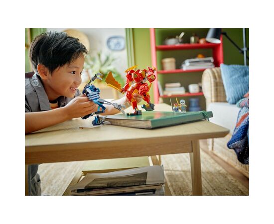 Конструктор LEGO NINJAGO Робот огненной стихии Кая 322 деталей (71808), изображение 6 Конструктор LEGO NINJAGO Робот огненной стихии Кая 322 деталей (71808), изображение 6