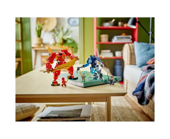 Конструктор LEGO NINJAGO Робот огненной стихии Кая 322 деталей (71808), изображение 8 Конструктор LEGO NINJAGO Робот огненной стихии Кая 322 деталей (71808), изображение 8
