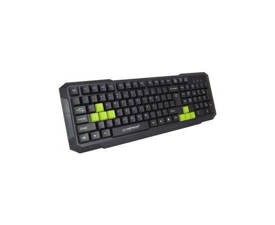 Клавиатура Esperanza EGK102 Green USB (EGK102GUA)