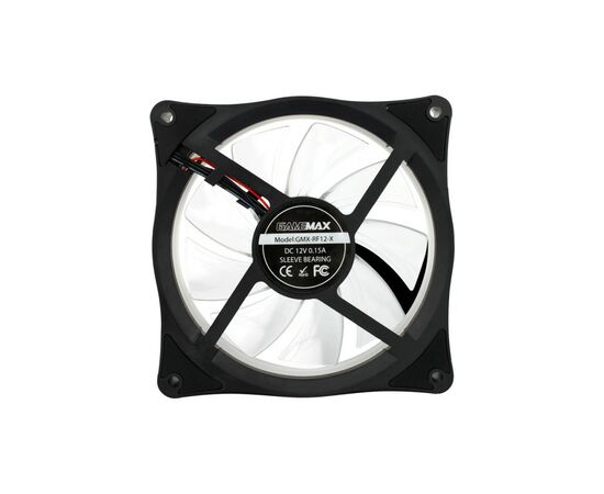 Кулер для корпуса Gamemax GMX-RF12-X, изображение 2 Кулер для корпуса Gamemax GMX-RF12-X, изображение 2