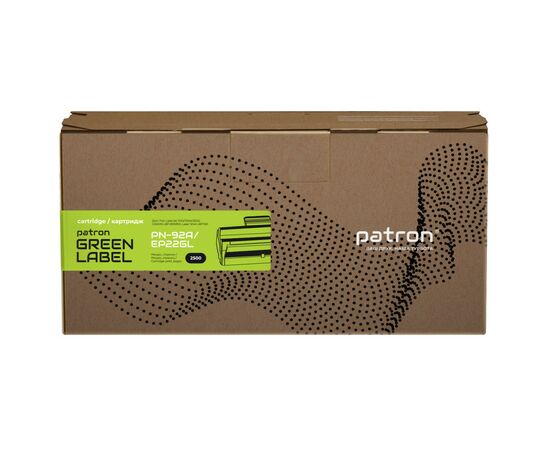 Картридж Patron HP 92A (C4092A)/CANON EP-22 GREEN Label (PN-92A/EP22GL), изображение 2