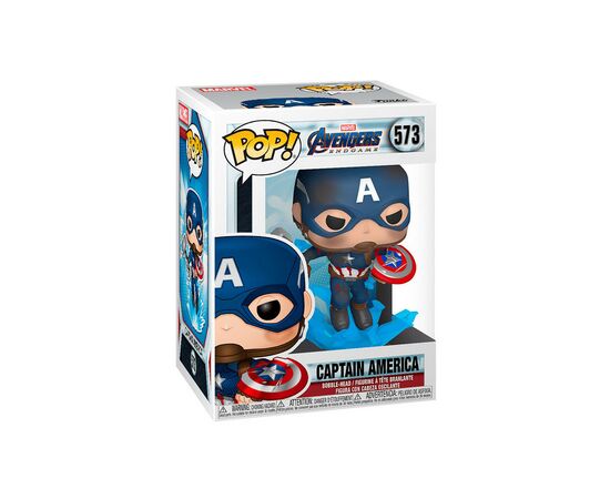 Фигурка для геймеров Funko Pop cерии Мстители: Финал – Капитан Америка с Мьёльниром (45137), изображение 2 Фигурка для геймеров Funko Pop cерии Мстители: Финал – Капитан Америка с Мьёльниром (45137), изображение 2
