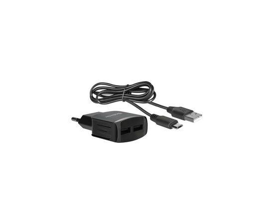 Зарядное устройство Defender UPС-21 2xUSB,5V/2.1А кабель microUSB (83581), изображение 4 Зарядное устройство Defender UPС-21 2xUSB,5V/2.1А кабель microUSB (83581), изображение 4