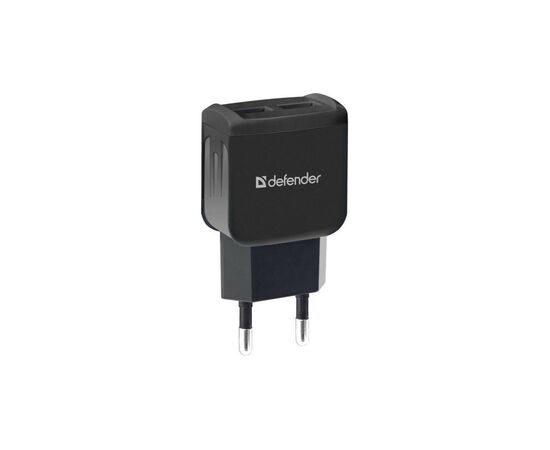 Зарядное устройство Defender UPС-21 2xUSB,5V/2.1А кабель microUSB (83581)