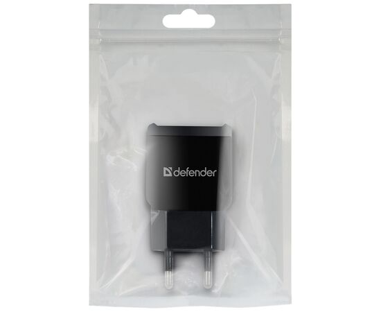 Зарядное устройство Defender EPA-13 black, 2xUSB, 5V/2.1A, package (83840), изображение 3 Зарядное устройство Defender EPA-13 black, 2xUSB, 5V/2.1A, package (83840), изображение 3