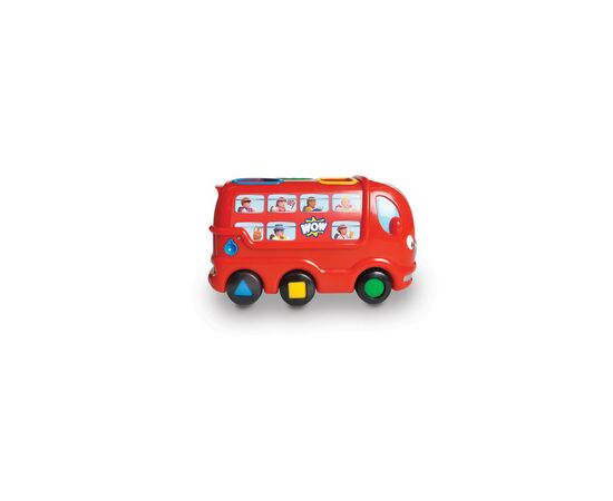 Развивающая игрушка Wow Toys Лондонский автобус Лео (10720), изображение 2 Развивающая игрушка Wow Toys Лондонский автобус Лео (10720), изображение 2