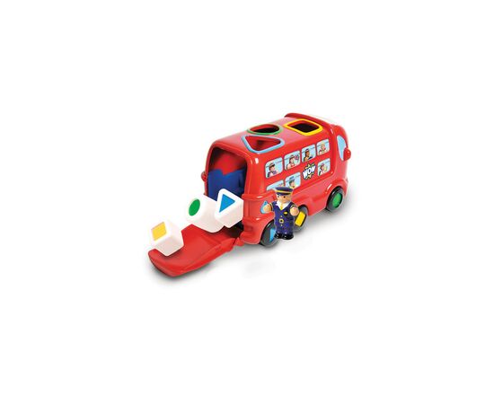 Развивающая игрушка Wow Toys Лондонский автобус Лео (10720), изображение 7 Развивающая игрушка Wow Toys Лондонский автобус Лео (10720), изображение 7