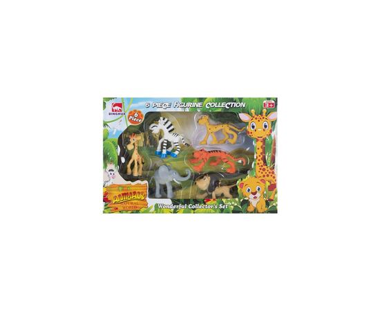 Игровой набор Dingua Зверюшки Африки 6 шт (D0100)