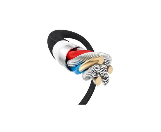 Дата кабель USB 2.0 AM to Type-C 1.0m Jagger T-C814 Black T-Phox (T-C814 black), изображение 5 Дата кабель USB 2.0 AM to Type-C 1.0m Jagger T-C814 Black T-Phox (T-C814 black), изображение 5