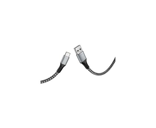 Дата кабель USB 2.0 AM to Type-C 1.0m Jagger T-C814 Grey T-Phox (T-C814 grey), изображение 3 Дата кабель USB 2.0 AM to Type-C 1.0m Jagger T-C814 Grey T-Phox (T-C814 grey), изображение 3