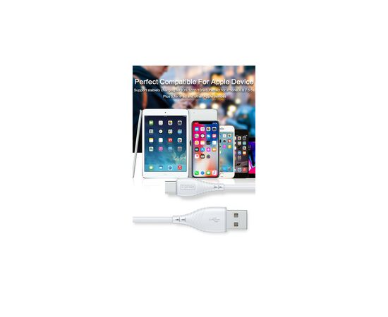 Дата кабель USB 2.0 AM to Type-C 1.0m Nature T-C830 White T-Phox (T-C830 White), изображение 3 Дата кабель USB 2.0 AM to Type-C 1.0m Nature T-C830 White T-Phox (T-C830 White), изображение 3
