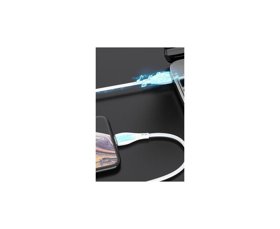 Дата кабель USB 2.0 AM to Type-C 1.0m Nature T-C830 White T-Phox (T-C830 White), изображение 6 Дата кабель USB 2.0 AM to Type-C 1.0m Nature T-C830 White T-Phox (T-C830 White), изображение 6