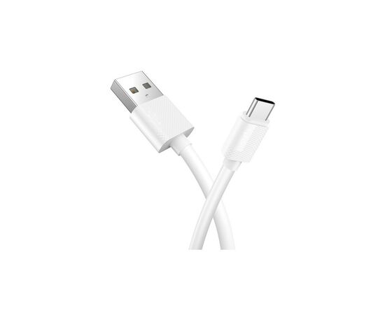 Дата кабель USB 2.0 AM to Type-C 1.2m Nets T-C801 White T-Phox (T-C801 white), изображение 3 Дата кабель USB 2.0 AM to Type-C 1.2m Nets T-C801 White T-Phox (T-C801 white), изображение 3