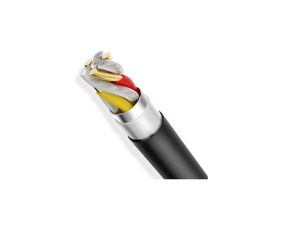 Дата кабель USB 2.0 AM to Type-C 2.0m Nets T-C801 Black T-Phox (T-C801(2) black), изображение 2 Дата кабель USB 2.0 AM to Type-C 2.0m Nets T-C801 Black T-Phox (T-C801(2) black), изображение 2