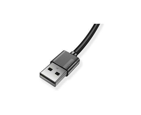 Дата кабель USB 2.0 AM to Type-C 2.0m Nets T-C801 Black T-Phox (T-C801(2) black), изображение 4 Дата кабель USB 2.0 AM to Type-C 2.0m Nets T-C801 Black T-Phox (T-C801(2) black), изображение 4