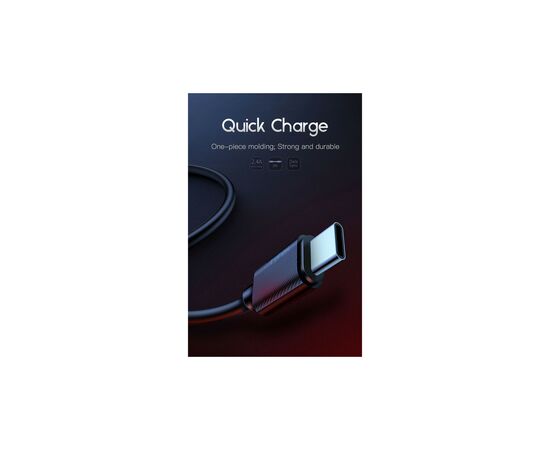 Дата кабель USB 2.0 AM to Type-C 2.0m Nets T-C801 Black T-Phox (T-C801(2) black), изображение 6 Дата кабель USB 2.0 AM to Type-C 2.0m Nets T-C801 Black T-Phox (T-C801(2) black), изображение 6