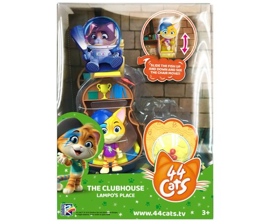 Игровой набор 44 Cats Спалах с домиком (34131)