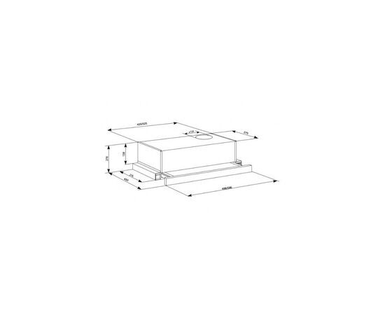 Вытяжка кухонная Eleyus LOTUS 470 50 BR (LOTUS47050BR), изображение 8 Вытяжка кухонная Eleyus LOTUS 470 50 BR (LOTUS47050BR), изображение 8