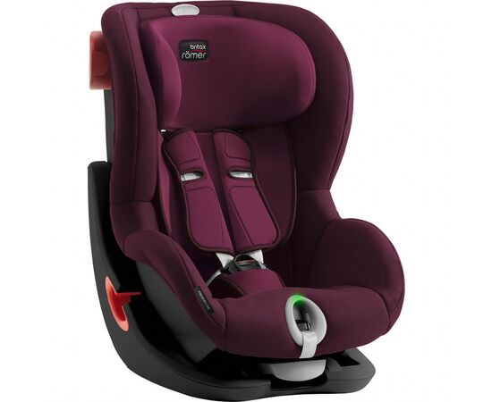 Автокрісло Britax-Romer King II LS Black Series Burgundy Red (2000030804), зображення 3 Автокрісло Britax-Romer King II LS Black Series Burgundy Red (2000030804), зображення 3