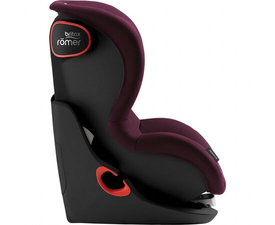 Автокрісло Britax-Romer King II LS Black Series Burgundy Red (2000030804), зображення 4 Автокрісло Britax-Romer King II LS Black Series Burgundy Red (2000030804), зображення 4
