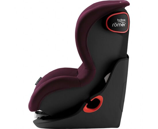 Автокрісло Britax-Romer King II LS Black Series Burgundy Red (2000030804), зображення 5 Автокрісло Britax-Romer King II LS Black Series Burgundy Red (2000030804), зображення 5
