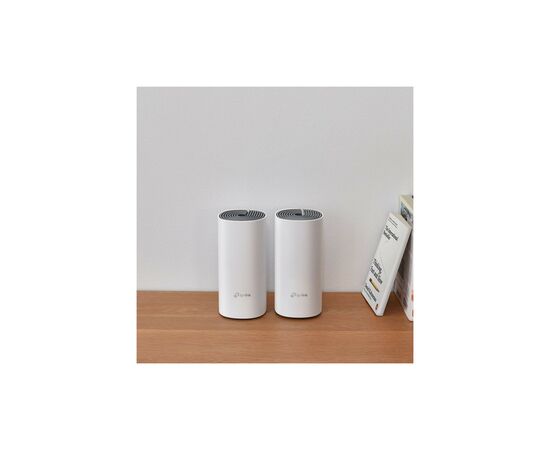 Точка доступу Wi-Fi TP-Link Deco-E4-2-Pack, зображення 4 Точка доступу Wi-Fi TP-Link Deco-E4-2-Pack, зображення 4