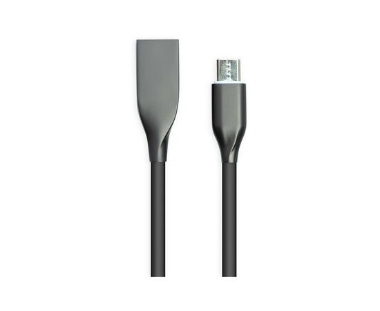 Дата кабель USB 2.0 AM to Micro 5P 2.0m black PowerPlant (CA911233)
