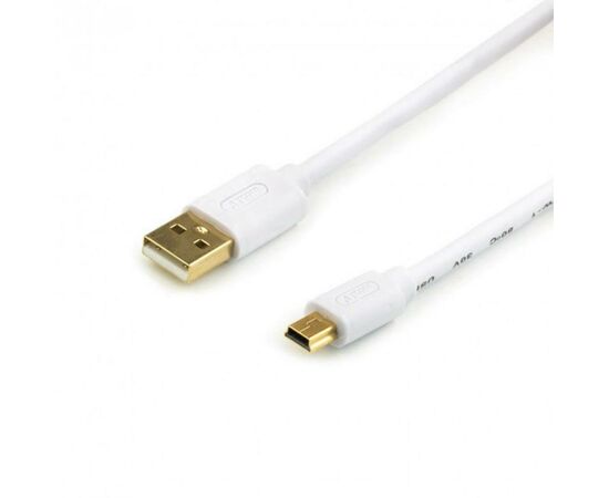 Дата кабель USB 2.0 AM to Mini 5P 0.8m Atcom (17295)
