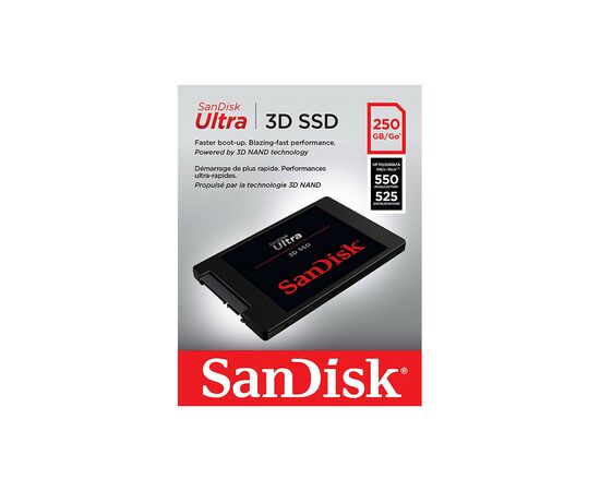 Накопитель SSD 2.5" 250GB SanDisk (SDSSDH3-250G-G25), изображение 3 Накопитель SSD 2.5" 250GB SanDisk (SDSSDH3-250G-G25), изображение 3