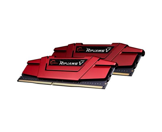 Модуль памяти для компьютера DDR4 32GB (2x16GB) 3000 MHz Ripjaws V Red G.Skill (F4-3000C16D-32GVRB), изображение 2 Модуль памяти для компьютера DDR4 32GB (2x16GB) 3000 MHz Ripjaws V Red G.Skill (F4-3000C16D-32GVRB), изображение 2