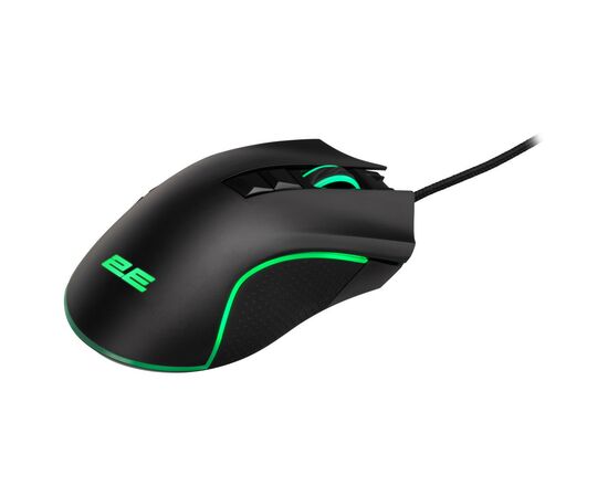 Мышка 2E MG340 RGB USB Black (2E-MG340UB), изображение 3 Мышка 2E MG340 RGB USB Black (2E-MG340UB), изображение 3