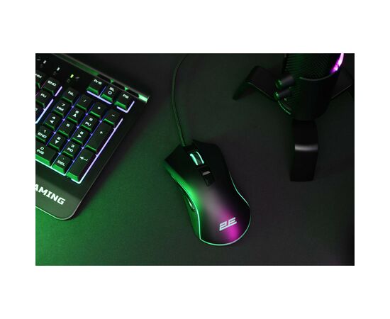 Мышка 2E MG340 RGB USB Black (2E-MG340UB), изображение 7 Мышка 2E MG340 RGB USB Black (2E-MG340UB), изображение 7