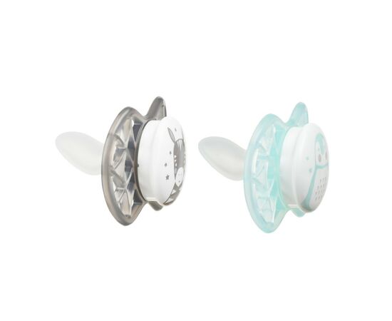 Пустушка Nuvita Air55 Explore 0m+ ортодонтична (NV7066N), зображення 2