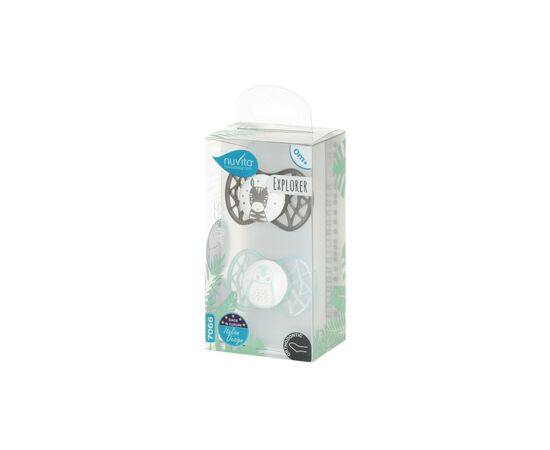 Пустушка Nuvita Air55 Explore 0m+ ортодонтична (NV7066N), зображення 3